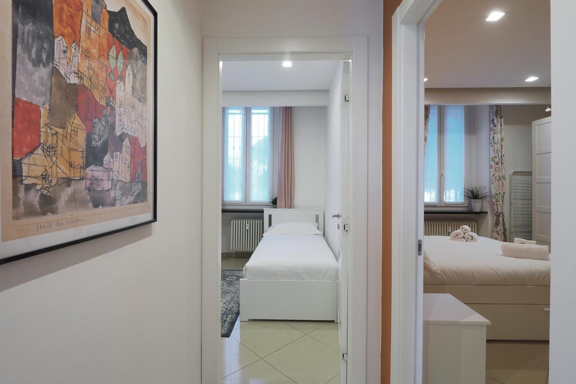Forlanini Home Con Free Parking Linate Airport Милан Экстерьер фото